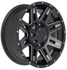 R20x9  12X135/139  ET  ??  106.1  L9032  Black Polished (MB)  For 4X4 (1 foto / 1)