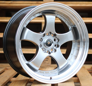 R18x8.5  10X114/120  ET  25  74.1  LU002  Hyper Black (HB)  For RACIN  (P1)  (REAR+FRONT STYLE JAPAN) (1 foto / 1)