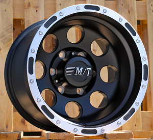 R15x10  6X139.7  ET  M46  110.1  LU087  Black Matt+Polished Lip (BMPL)  For 4X4  (P1)  (M-MB / MLIP) (1 foto / 1)