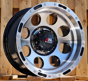 R15x10  6X139.7  ET  M46  110.1  LU087  Black Polished (MB)  For 4X4  (P1) (1 foto / 1)