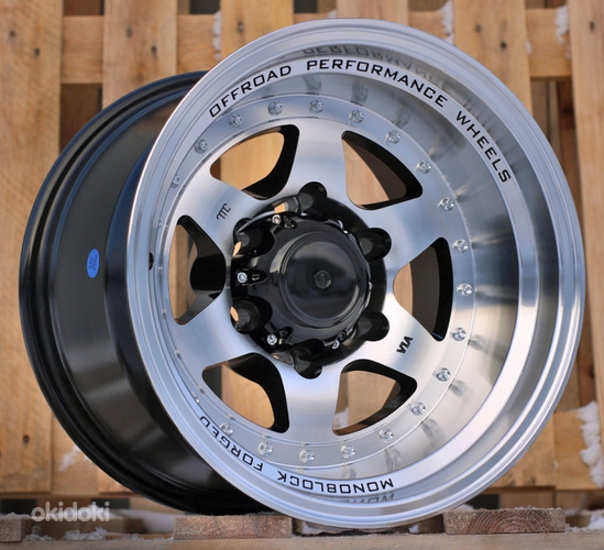R16x10  6X139.7  ET  M10  110.1  L2156  Black Polished (MB)  For 4X4  (R)