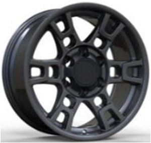 R20x9  6X139.7  ET  20  106.1  L1906  Black+Polished Lip (BLPL)  For 4X4  (K3) (1 foto / 1)