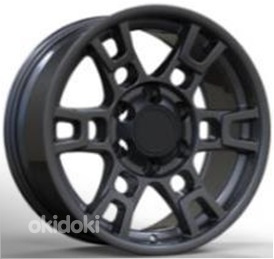 R20x9  6X139.7  ET  20  106.1  L1906  Black+Polished Lip (BLPL)  For 4X4  (K3)