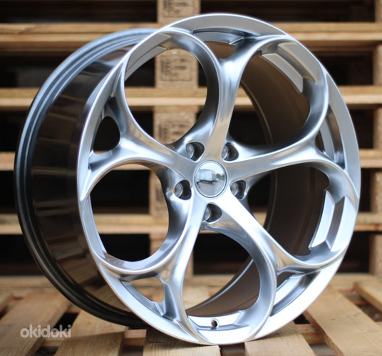 R19x8  5X110  ET  33  65.1  L1664  (1664198004S)  Hyper Black (HB)  For ALFA  (Z6+P1)  (REAR+FRONT)