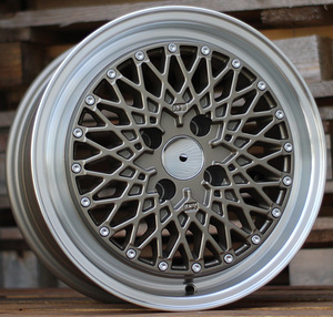 R15x7.5  4X100  ET  35  73.1  L1497  (1497157536U)  Bronze (YY)  For RACIN  (R)  (STYLE BBS) (1 фото из 1)