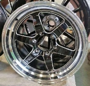 R18x9  6X139.7  ET  20  110.1  L1321  Black+Polished Lip (BLPL)  For 4X4  (K3)  (Milling) (1 foto / 1)