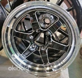 R18x9  6X139.7  ET  20  110.1  L1321  Black+Polished Lip (BLPL)  For 4X4  (K3)  (Milling)