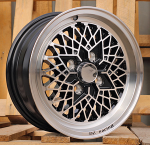 R13x5.5  4X100  ET  30  67.1  L1352  Black Polished (MB)  For RACIN  (R) (1 foto / 1)