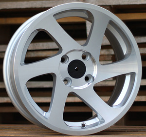 R15x7  4X100  ET  38  60.1  L1268  Machined Silver (MS)  For RACIN  (R)  (Style 3SDM (AKC 55 Eur)) (1 foto / 1)