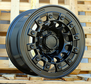 R17x9  6X139.7  ET  0  110.1  JT258  Black Matt (BM)  For 4X4  (K3)  (MB+Matt Rivets) (1 foto / 1)