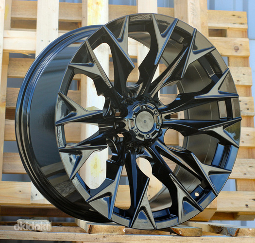 R16x8.5  6X139.7  ET  0  110.1  JT227  Gloss Black (GB)  For 4X4  (K3)  (Milling)