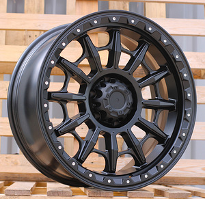R20x9  6X139.7  ET  0  110.1  JT200  Black Polished (MB)  For 4X4  (K3)  (Silver Rivets) (1 foto / 1)