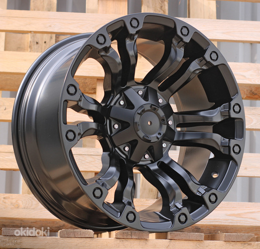 R18x9  6X139.7  ET  0  110.1  JT133  Black Matt (BM)  For 4X4  (K3)