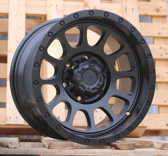 R16x8.5  6X139.7  ET  0  110.1  JT138  Black Matt (BM)  For 4X4  (Z5)