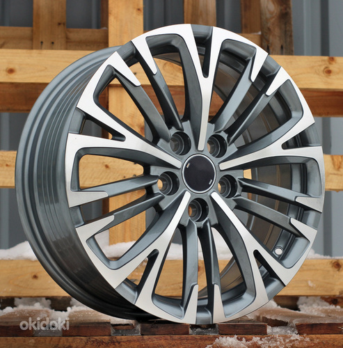 R18x7  5X114.3  ET  50  60.1  IN3515F  Grey Polished (MG)  For TOYOT  (Z7)  (HYBRID FORGED Yaris Cross)
