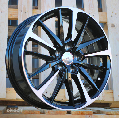 R18x7  5X114.3  ET  35  60.1  IN0184  Black Polished (MB)  For TOYOT  (Z5)