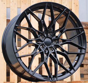R20x8.5  5X112  ET  25  66.6  IN292  Black (BL)  For BMW  (K7+P1)  (Rear+Front) (1 foto / 1)
