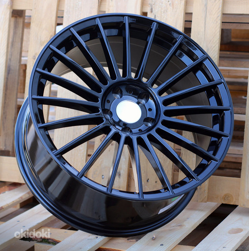 R20x10  5X112  ET  41  66.6  IN005  (IN0284)  Black (BL)  For BMW  (K7)  (Rear+Front New ALPINA)