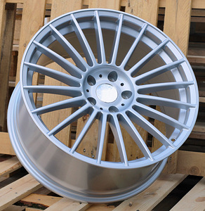 R20x8.5  5X112  ET  25  66.6  IN005  (IN0284)  Silver Shining (SS)  For BMW  (K7)  (Rear+Front New ALPINA) (1 foto / 1)
