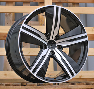 R22x11  5X130  ET  47  66.5  I5664  Black Polished (MB)  For PORCH  (A)  (NEW Macan II (XAB) Rear+Front) (1 foto / 1)