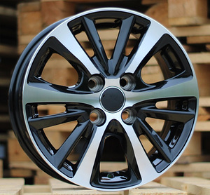 R14x5.5  4X100  ET  40  54.1  I6072  Black Polished (MB)  For TOYOT  (K7) (1 foto / 1)