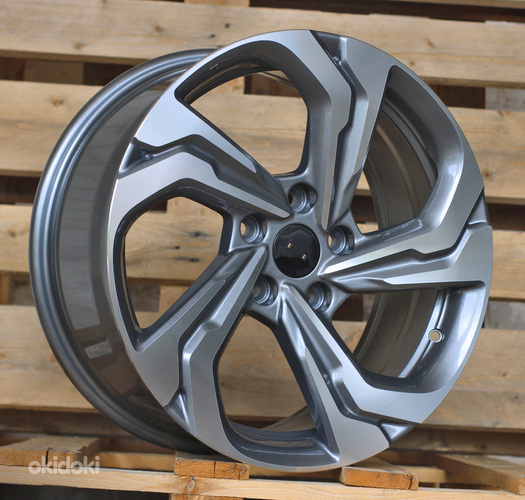 R17x7.5  5X114.3  ET  45  64.1  I7109  Grey Polished (MG)  For HOND  (K7)