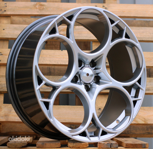 R19x8.5  5X110  ET  34  65.1  I5660  Hyper Black (HB)  For ALFA  (K7)  ((ET31) Front+Rear)