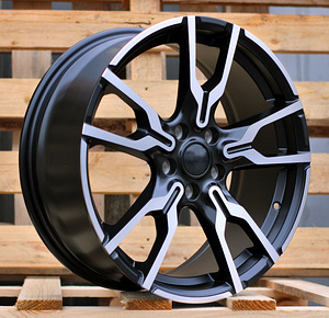 R18x7.5  5X112  ET  45  66.6  I5662  Black Polished Half Matt (MBHM)  For BMW  (K7+Z3)  (X1/X2/MINI) (1 foto / 1)