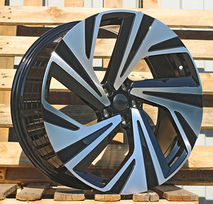 R21x8.5  5X112  ET  40  57.1  I5648  Black Polished (MB)  For VW  (Z5)  (ID.4/ID.5 (Front)) (1 foto / 1)