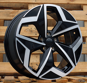R19x7.5  5X112  ET  50  57.1  I5649  Black Polished (MB)  For VW  (Z5)  (For ID3) (1 foto / 1)