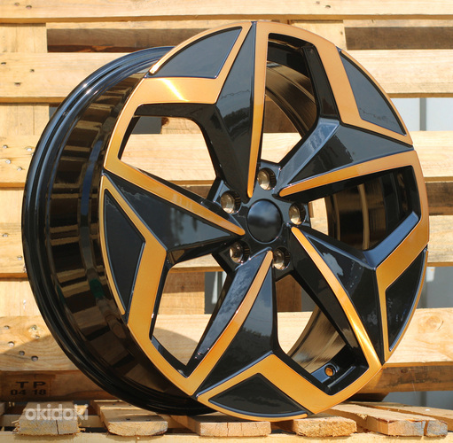 R19x7.5  5X112  ET  50  57.1  I5649  Black Polished Cooper (MBC)  For VW  (Z5)  (For ID3)
