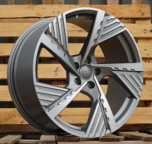 R22x9.5  5X112  ET  36  66.5  I5639  Grey Polished Half Matt (MGHM)  For AUD  (Z5)  (Q8 E-tron) (1 foto / 1)