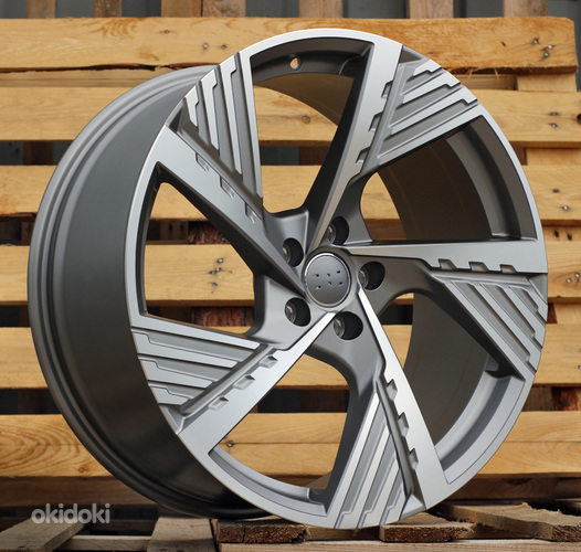 R22x9.5  5X112  ET  36  66.5  I5639  Grey Polished Half Matt (MGHM)  For AUD  (Z5)  (Q8 E-tron)