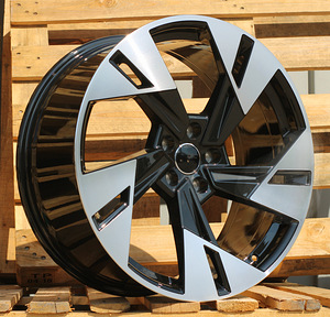 R20x9  5X112  ET  38  66.5  I5640  Black Polished (MB)  For AUD  (P2)  ((AKC 135 Eur)) (1 foto / 1)