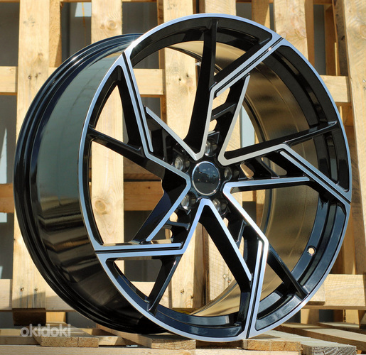 R21x9  5X112  ET  32  66.5  I5611  Black Polished (MB)  For AUD  (Z5+Z6)  (New ABT Style)