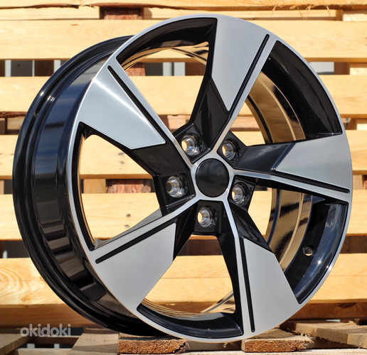 R17x7  5X112  ET  46  57.1  I5626  Black Polished (MB)  For SKODA  (P2)
