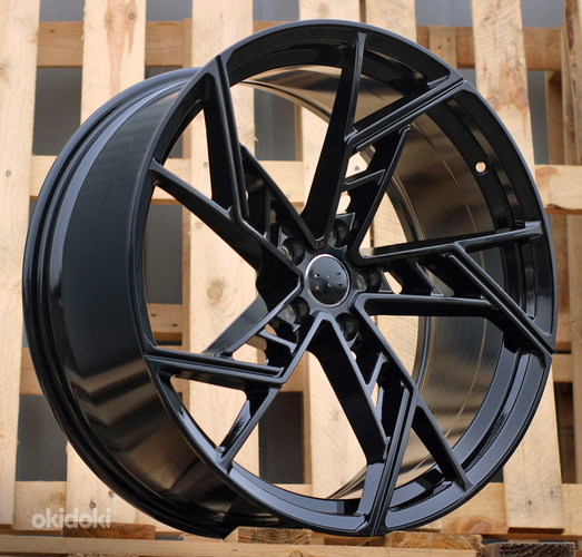 R18x8  5X112  ET  35  66.5  I5611  Black (BL)  For AUD  (K7)  (New ABT Style)