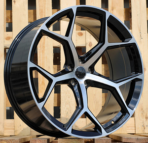 R19x8.5  5X112  ET  35  66.5  I5598  (FBX112)  Black Polished (MB)  For AUD  (K7)  (HYBRID FORGED) (1 foto / 1)