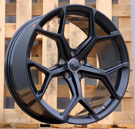 R22x10  5X112  ET  19  66.5  I5598  (FBX112)  Black Half Matt (BLHM)  For AUD  (P2)  (HYBRID FORGED)