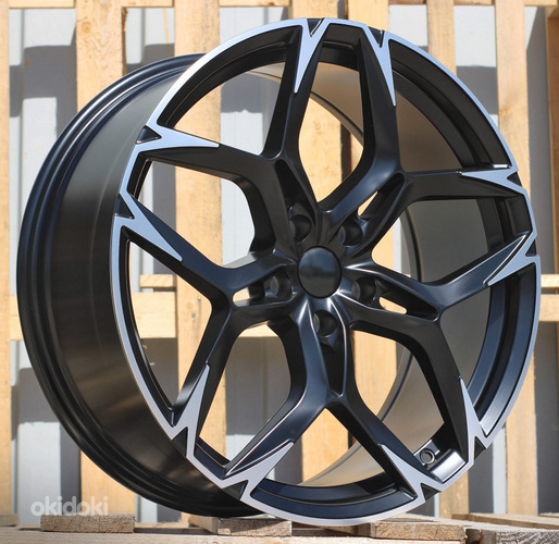 R19x8.5  5X112  ET  40  57.1  I5572  (FBX220)  Black Polished Half Matt (MBHM)  For CUPRA  (Z5)  (HYBRID FORGED)