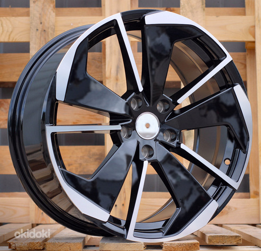 R18x8  5X112  ET  45  57.1  I5579  Black Polished (MB)  For SKODA  (K7)