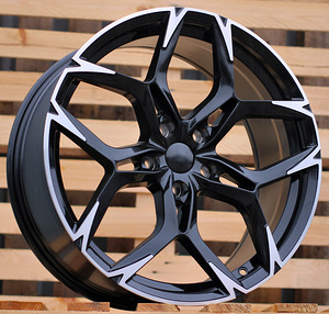 R18x8  5X112  ET  45  57.1  I5572  Black Polished (MB)  For SEAT  (P2)  (CUPRA) (1 foto / 1)