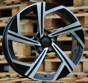 R17x7.5  5X112  ET  45  57.1  I5502  (BK5851)  Black Polished (MB)  For VW  (K2) (1 foto / 1)