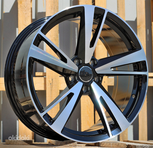 R18x8  5X112  ET  40  66.5  I5553  Black Polished (MB)  For AUD  (P1)