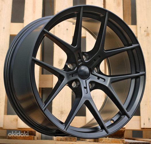 R19x8.5  5X120  ET  35  72.6  I5484  Black Half Matt (BLHM)  For BMW  (K7)  (Rear+Front)