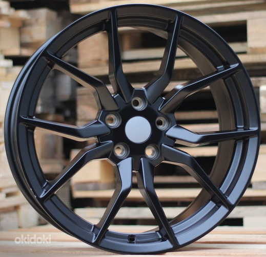 R18x8  5X108  ET  45  63.4  I5406  Black Matt (BM)  For FORD  (P1)