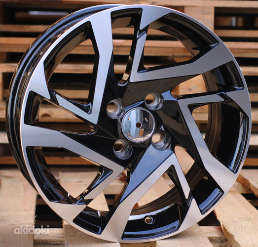 R15x6  4X100  ET  40  54.1  I5417  Black Polished (MB)  For TOYOT  (Z3+K7)