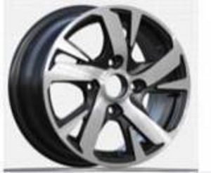 R14x5.5  4X114.3  ET  45  60.1  I5391  Silver+Polished Lip (SP)  For RACIN (1 foto / 1)