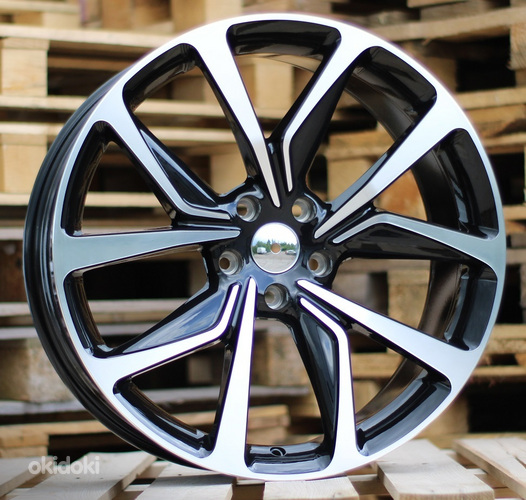 R20x8.5  5X115  ET  41  70.2  I5397  Black Polished+Powder Coating (MBPC)  For OPEL  (K7)