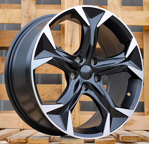 R20x8.5  5X112  ET  40  57.1  I5163  (IV230142)  Black Polished Half Matt (MBHM)  For CUPRA  (P2)  ((AKC 130 Eur)) (1 foto / 1)